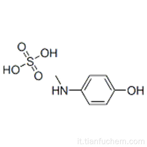 4-Metilamminofenolo solfato CAS 55-55-0